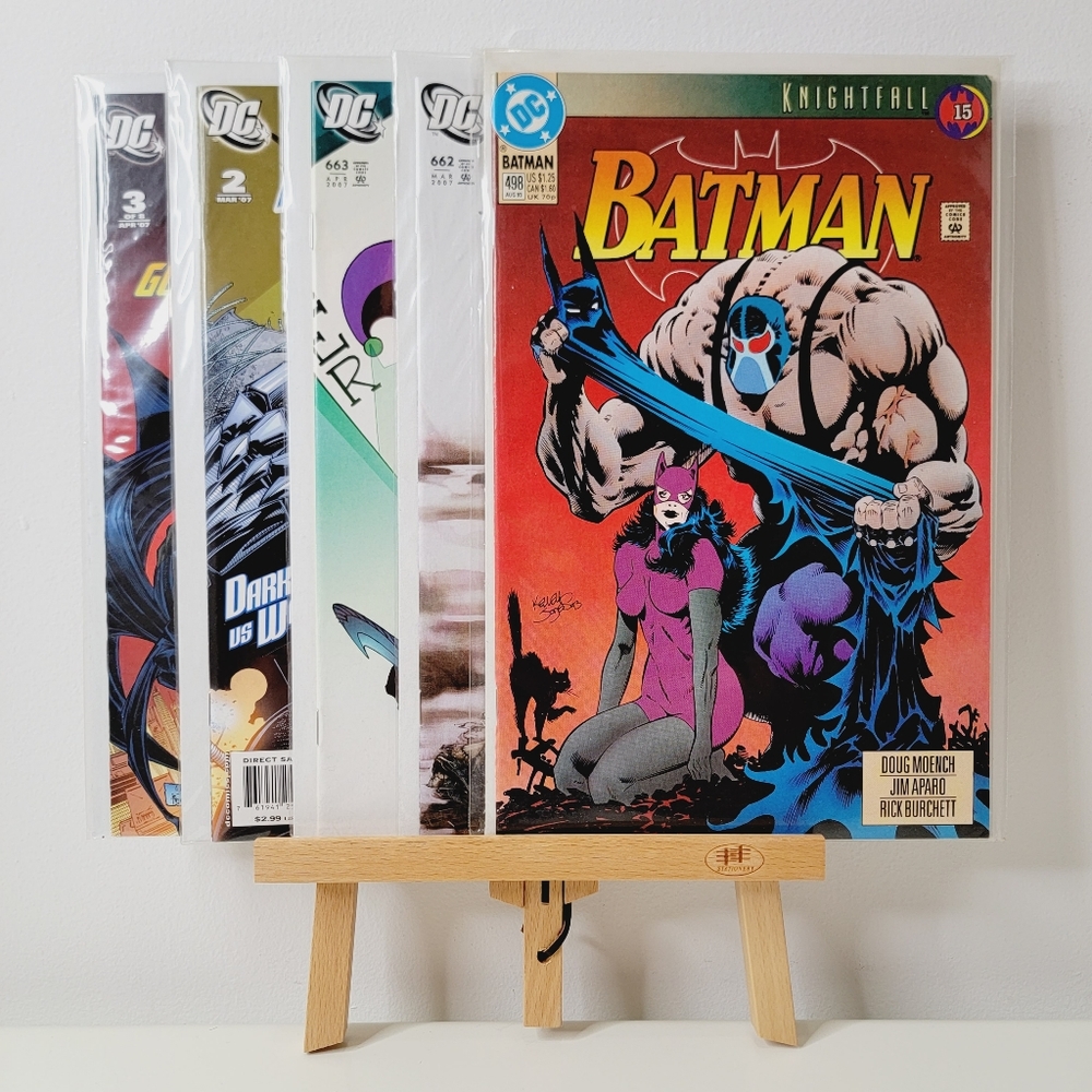 DC comics Batman comicbooks. Batman issues 498, 662 & 663. Confidential 2 & 3